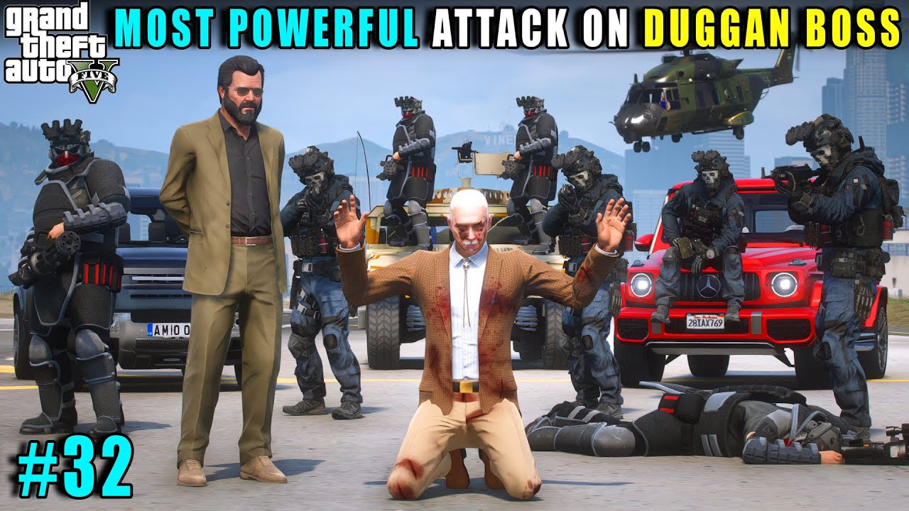 MOST POWERFUL ATTACK ON DUGGAN BOSS | GTA 5 GAMEPLAY
