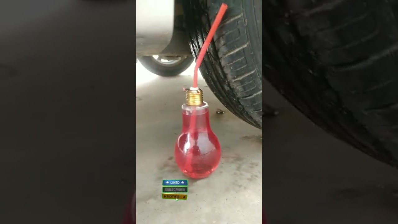 EXPERIMENT: CAR vs BIG BALLOON