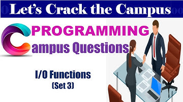 Technical questions of c asked in campus interview | printf questions | guess the output questions