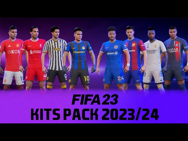 grhaer9 FIFA 23: 2023/24 Kits Mod - 931 Total Kits