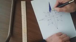 Как нарисовать воровские звёзды