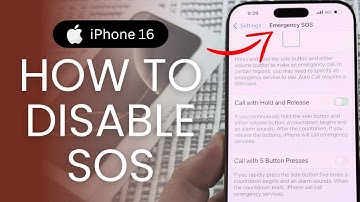 Hoe schakel je de nood-SOS-functie uit op de iPhone 16 Pro Max!