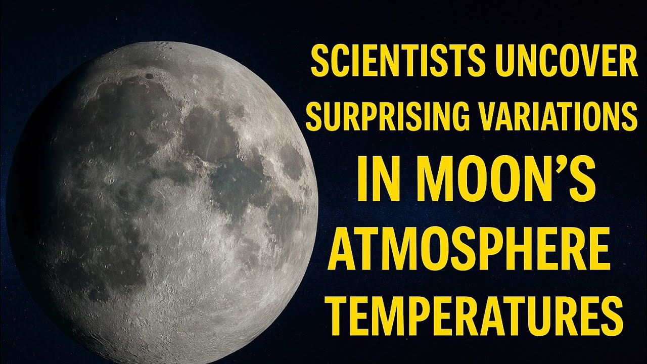 Scientists Uncover Surprising Variations in Moon’s Atmosphere Temperatures, Offering New Insights