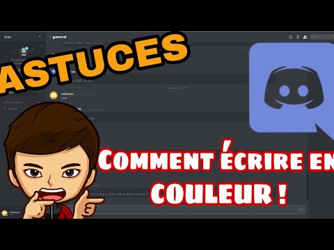 TUTO DISCORD│COMMENT ECRIRE EN COULEUR, SOULIGNE, GRAS ETC...