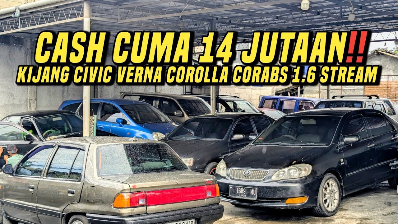 Putra Motor Depok jual SATSET mobil bekas murah bgt❗Corolla terrano kijang termurah cuma 14 jutaan 