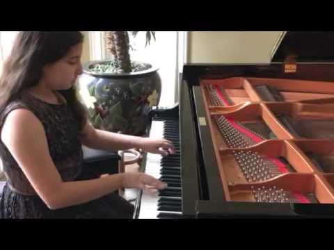 Rebecca performs Handel Allegro in G minor HWV432