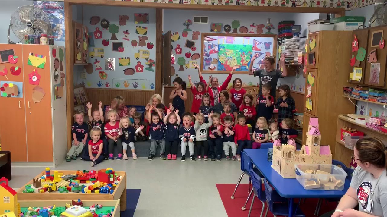 kare 11 anchors salary Kids from Pat A Cake Child Care in Lino Lakes sing Twins rally song