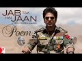Gambar cover Jab Tak Hai Jaan | Poem with Opening Credits | Shah Rukh Khan | Yash Chopra