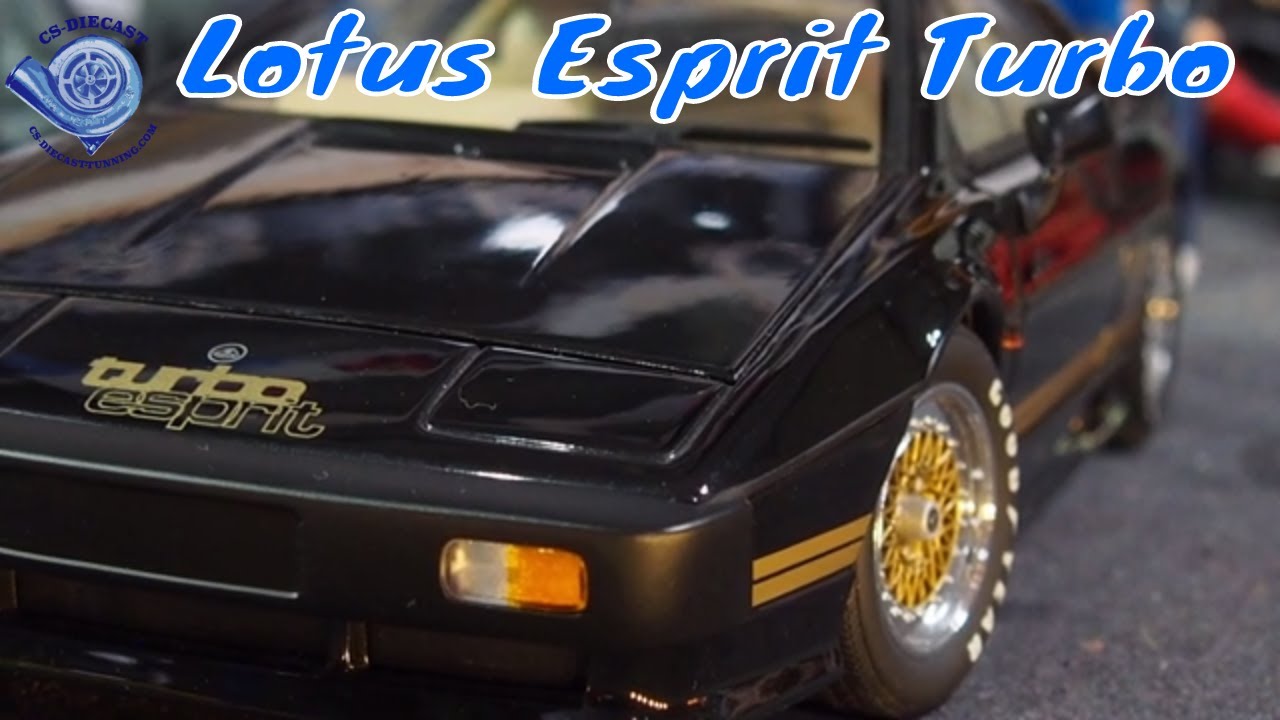 Wow Unboxing Autoart Lotus esprit Turbo 1;18 diecast model - YouTube