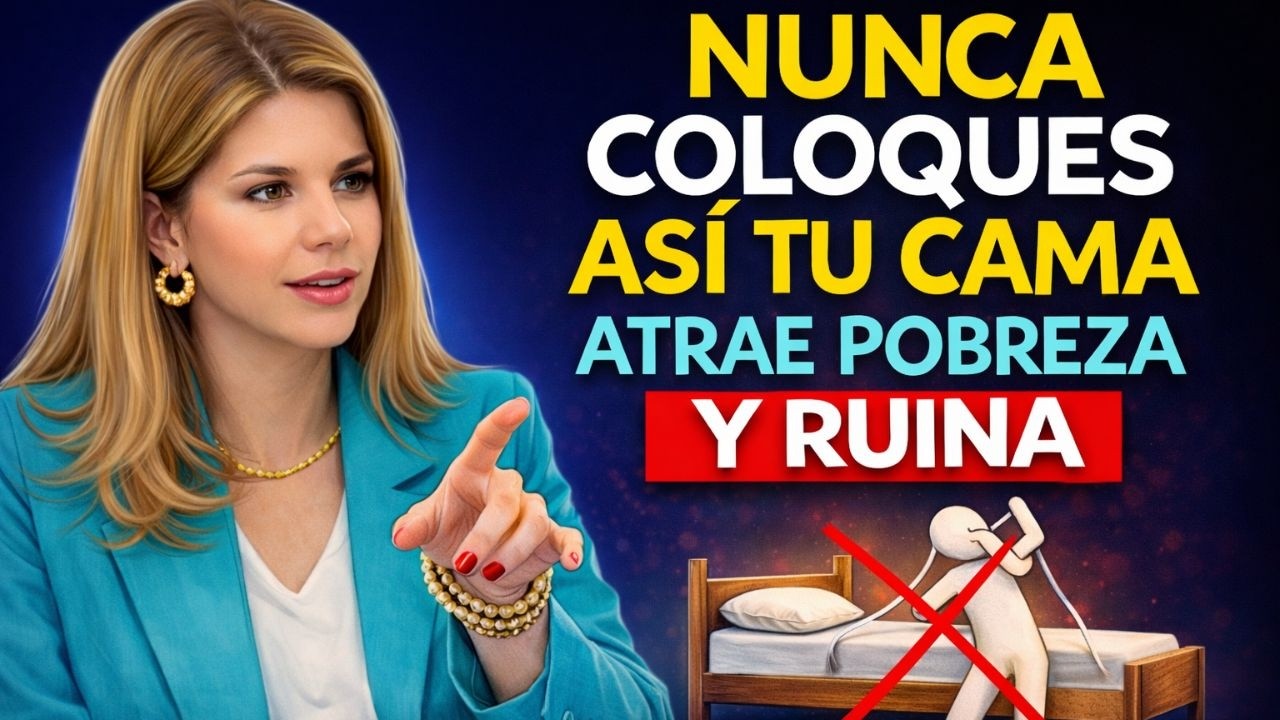 NUNCA Coloques Tu CAMA de ESTA MANERA o Alejarás El Dinero y la Buena Fortuna | Marian Rojas Estapé