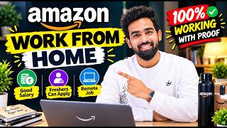 Amazon Work From Home Jobs 2026 | Freshers Can Apply |Remote Job Telugu | With 100% Proof ✅