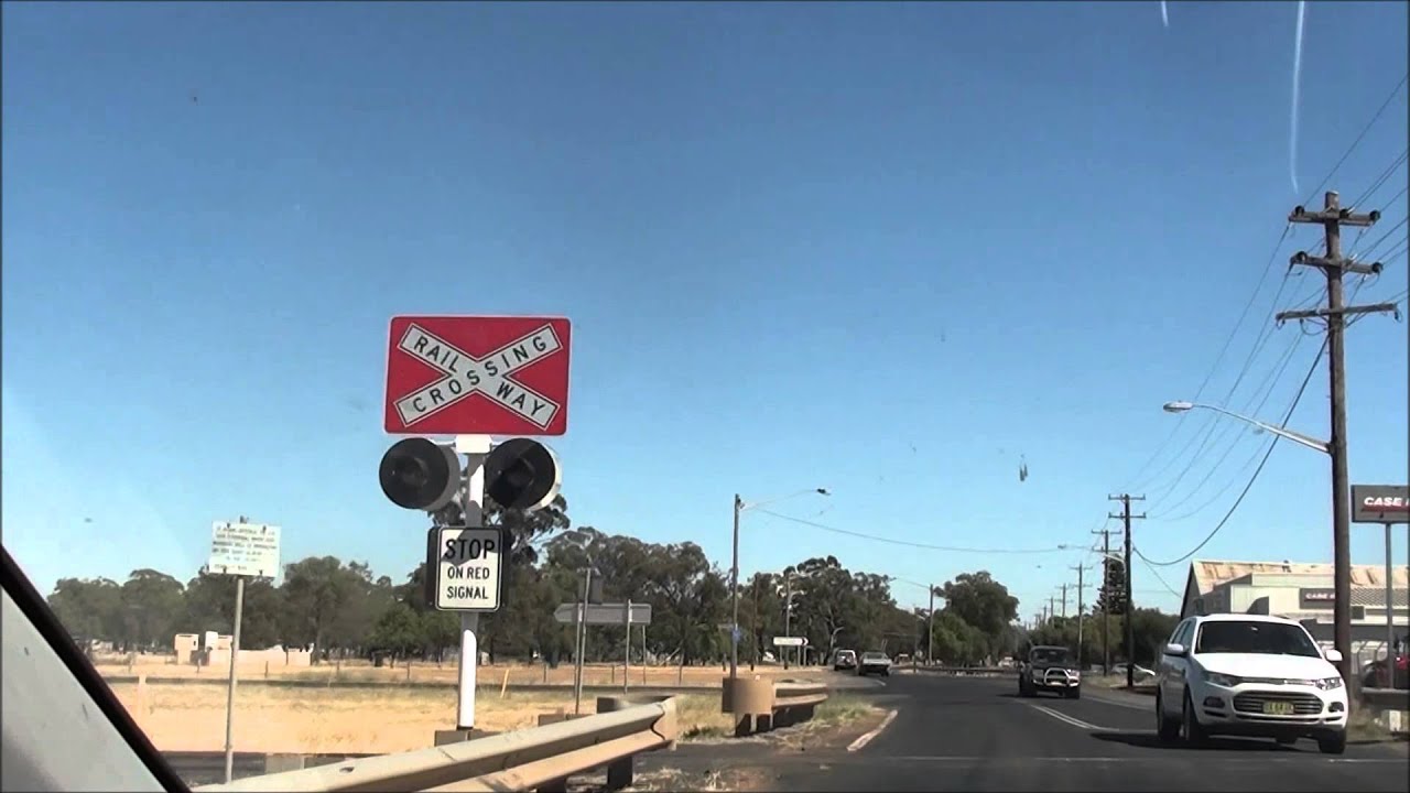 Gilgandra NSW Australia drive through