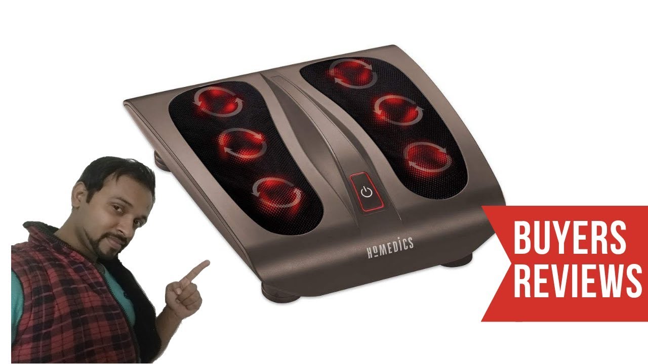 HoMedics Triple Action Shiatsu Foot Massager Customers Reviews YouTube