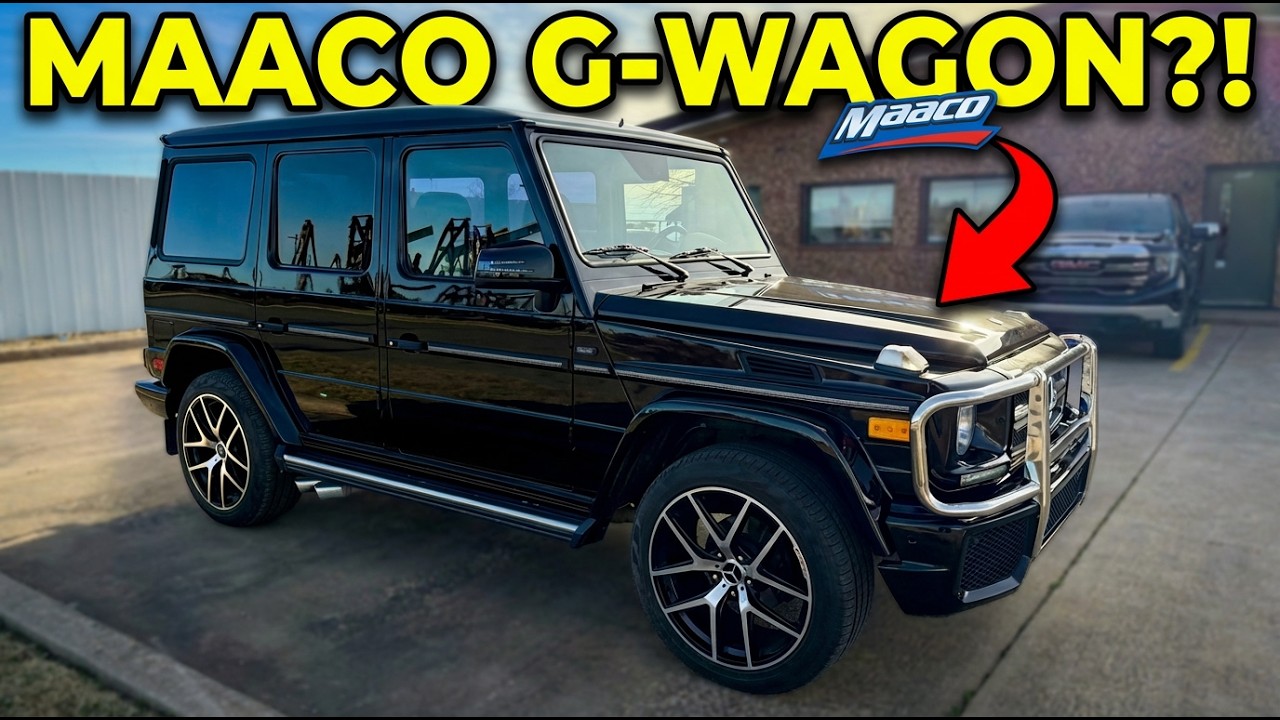 I Let Maaco Strip and Repaint my Mercedes G Wagon - Total Cost $3500