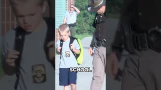 This Boy had One Request From This Cop 🥺 #shorts #wholesome