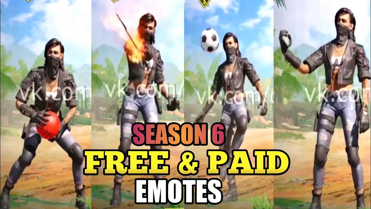 SEASON 6 FREE AND PAID NEW EMOTES CODM | CODM S6 BATTLE PASS & LUCKY DRAW EMOTES | NEW JUGGLE EMOTE