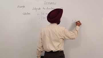 FREE LECTURES l ICSE CLASS l MATH l INTEGRALS l  Example l  Indefinite Integral  l L12