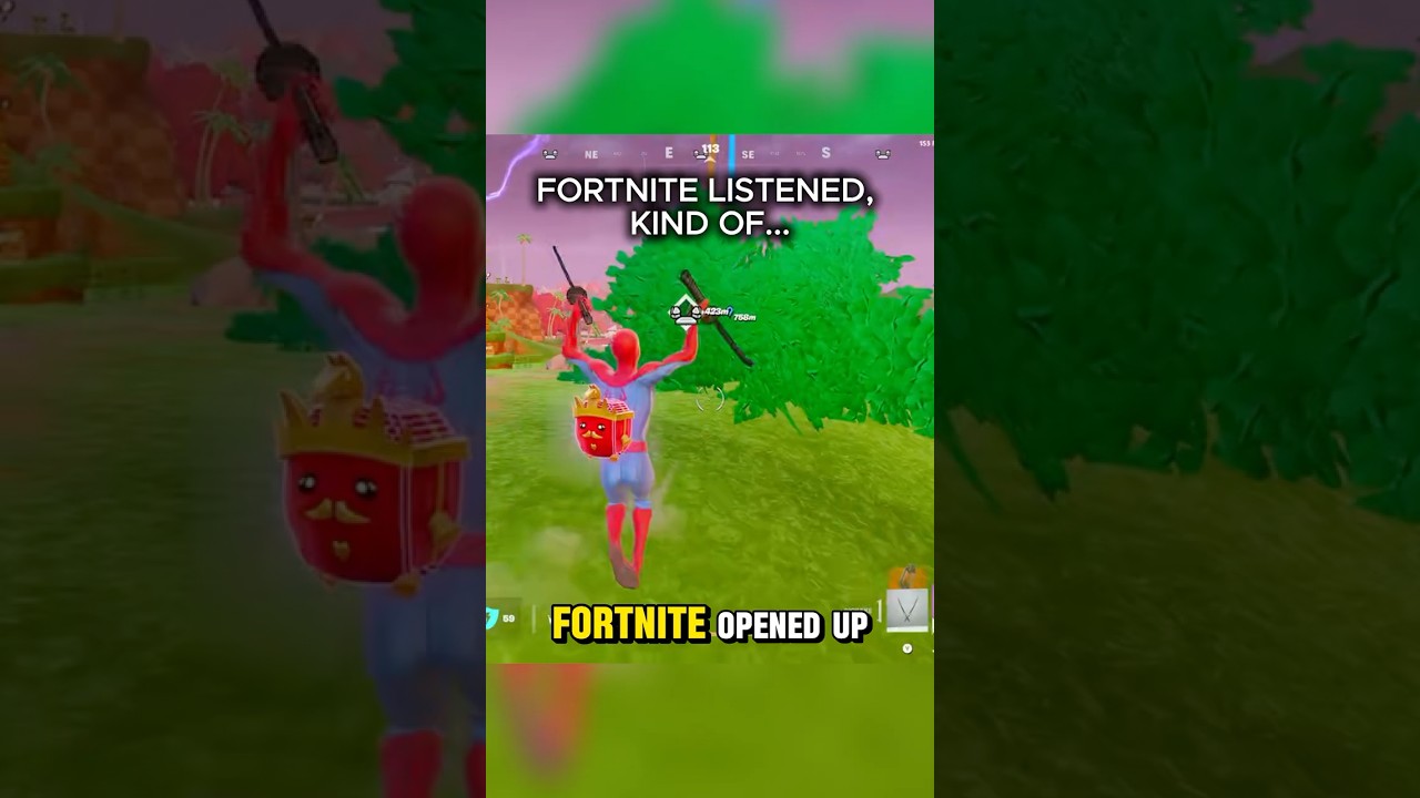 Fortnite Listened, Kind Of...