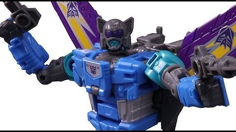 Hasbro Blackwing /Darkwind - Transformers Power Of The Primes Action Figure Review & Transformation