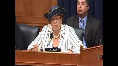 Rep. Alma Adams (D-NC) questions to Wendy Spencer, CNCS
