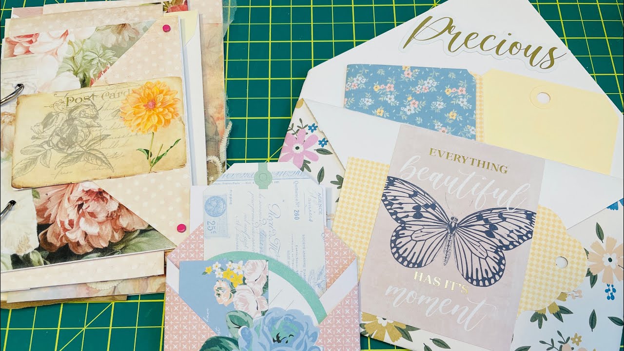 Double Sided Envelope With Many Pockets | One Page Wonder Tutorial | Project Update 