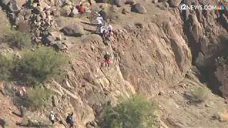 Hiker rescued from trail in Cave Creek