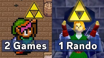 I Combined Ocarina of Time and A Link to the Past into ONE Randomizer