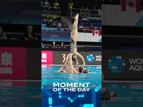 Japanese precision 🇯🇵 #artisticswimming #japan #precision #routine #team #worldcup #worldaquatics