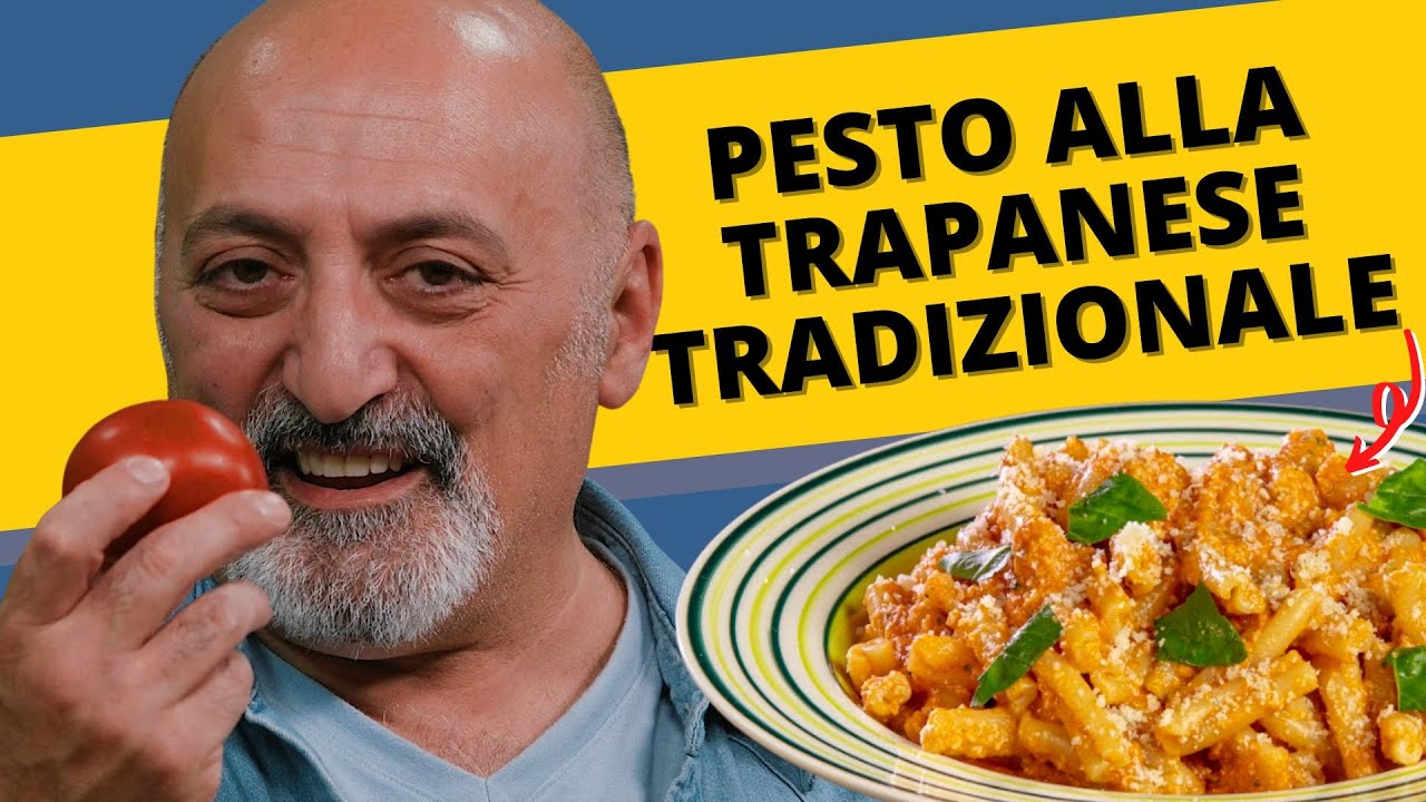 Pesto alla trapanese tradizionale YouTube