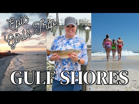 Sun, Sand & Seafood: Ultimate Girls' Getaway in Gulf Shores +Epic Fishing  with Stressed Out Charters 