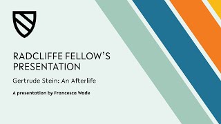 Gertrude Stein: An Afterlife | Francesca Wade