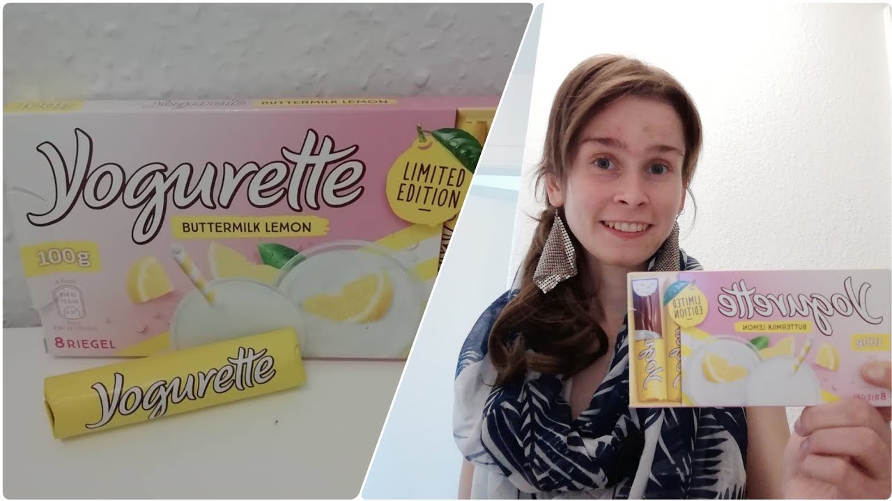 YouTube Yogurette - Lemon Limited Buttermilk Edition: