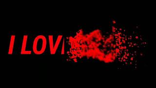 I LOVE YOU scrolling Text!I love u Text Animated! Love Text Animated! love text Status! Status Video
