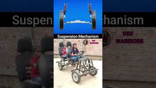 Car Suspension System #3d #automobile #3danimation #automotive @VijaySinghVSV