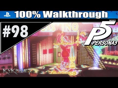 Persona 5 -100% English Walkthrough P.98-Casino Palace (1/2)-Members Floor-Orlov Location