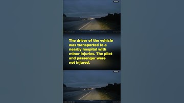 Video shows plane crashing onto car during emergency landing on Florida highway