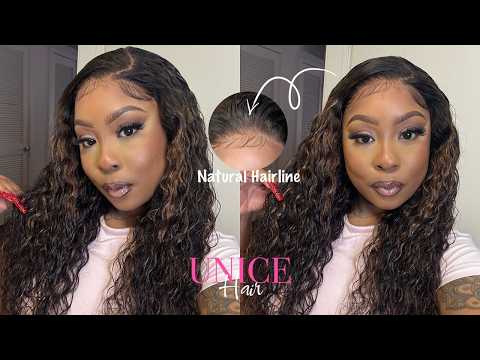 I Got So Many Compliments! Most Natural Looking Golden Brown Highlight Wig Ft UNice Hair