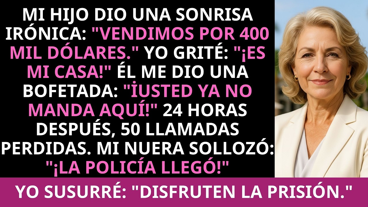 Mi Hijo Firmó Contrato Para Vender Mi Casa Mientras Yo Estaba Fuera, Después No Le Di Ninguna Salida