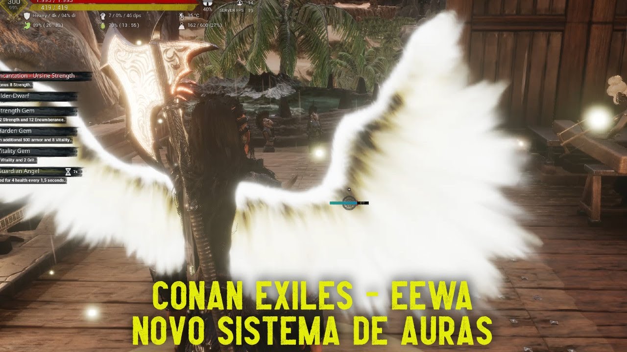 Eewa Conan Exiles - Começando no EEWA - Ep. 19 - Atualização Sistema de ...