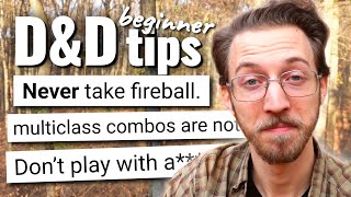 Your BEST (& Worst) D&D Advice for Beginners