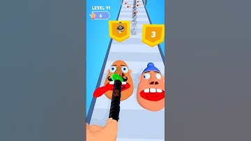 Long finger run level 91 android ios games #shorts