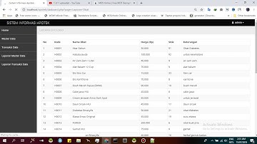 aplikasi apotek berbasis php