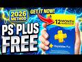 How To Get PlayStation Plus For FREE In 2026 ✅ Free PS Plus Method (PS5 & PS4)