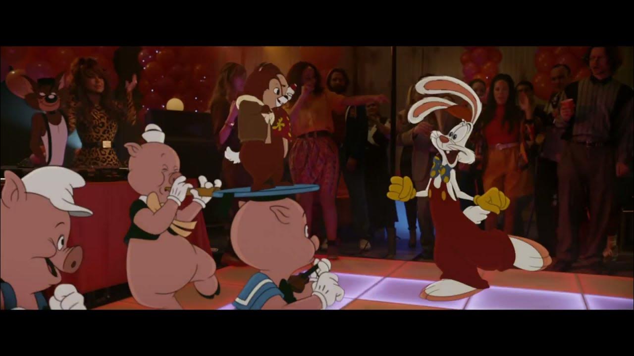Roger Rabbit cameo in Chip 'n Dale Rescue Rangers YouTube
