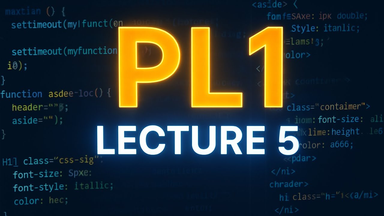 PL1 Lecture 5 | شرح الـ Pointers - - YouTube
