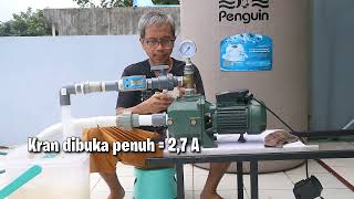 Jet pump diubah menjadi 1 pipa hisap. Bagaimana hasilnya?
