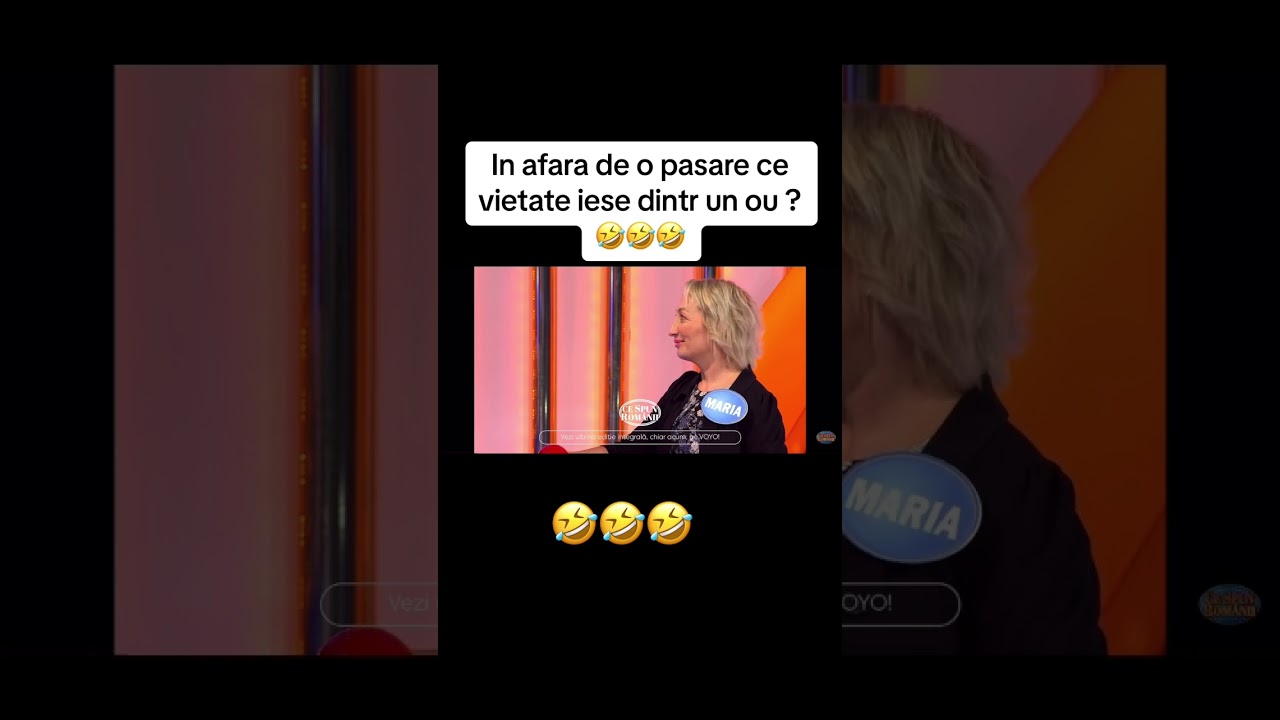 In afara de o pasare ce vietate iese dintr un ou ? 🤣