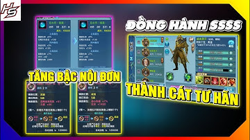 VLTK MOBILE - Xuất hiện đồng hành SSSS mới - Thành Cát Tư Hãn | Thiên Nhai TV