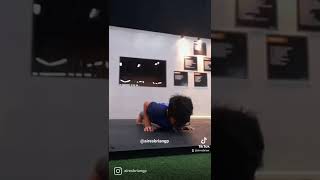 Até a falha, de volta aos treinos, pushup, flexão!