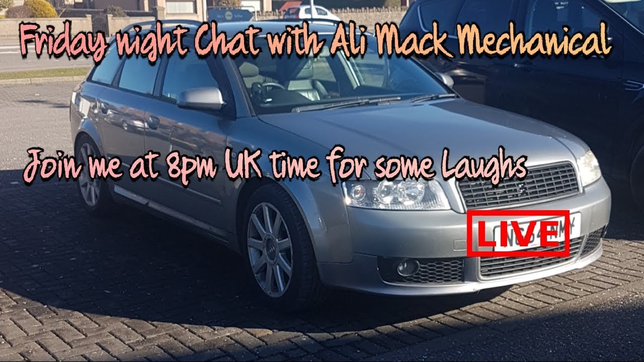 🔴Friday Night Chat with Ali Mack-Mechanical Live